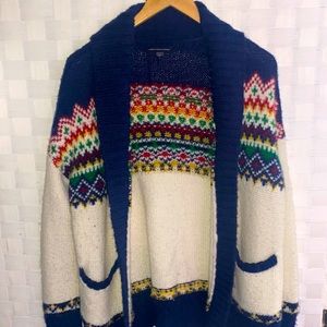 Wool cardigan